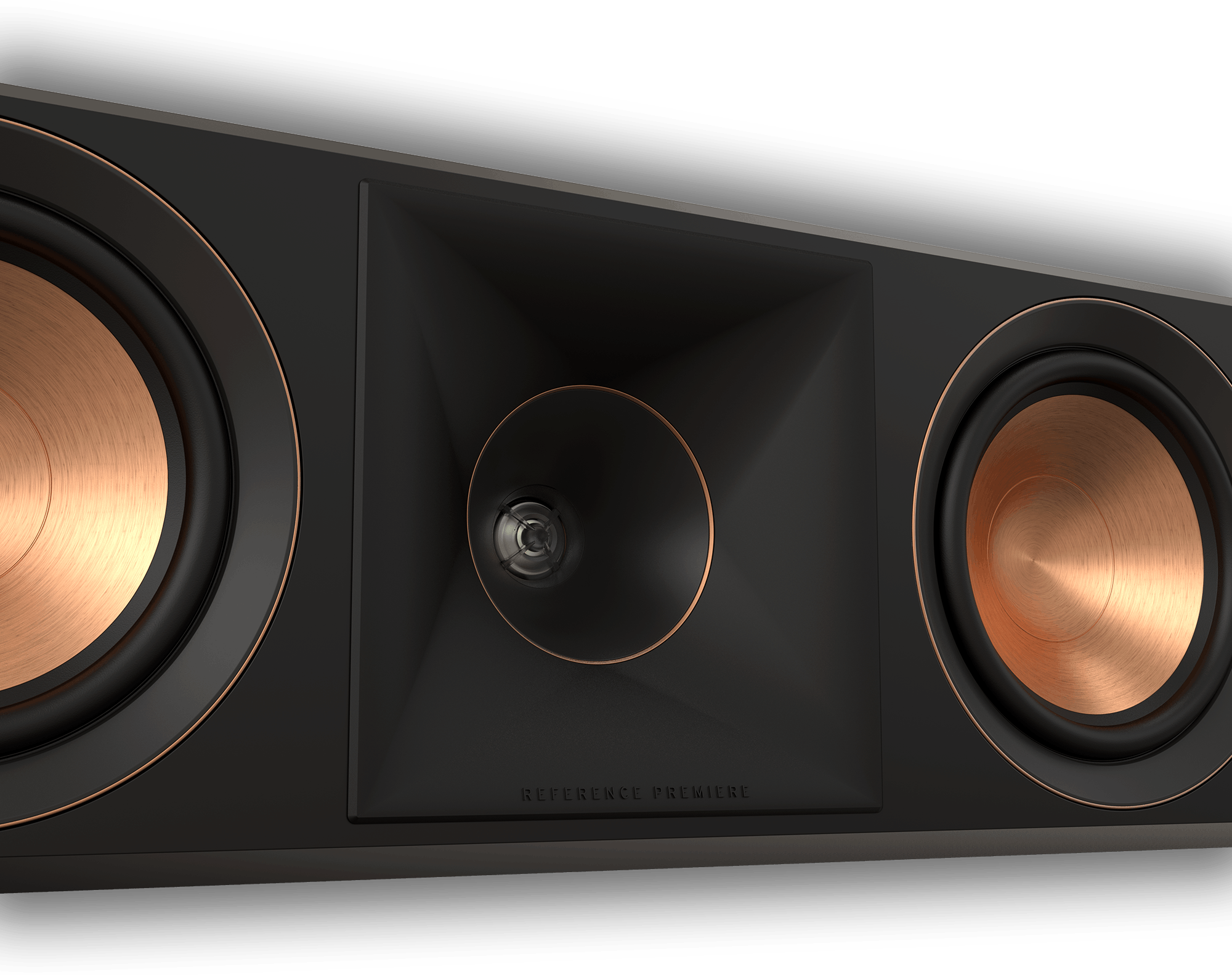 RP 504 C II Close up of horn with copper woofers at the side Mobile
